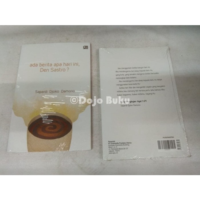 

Ada Berita Apa Hari Ini, Den Sastro oleh Sapardi Djoko Damono - Original