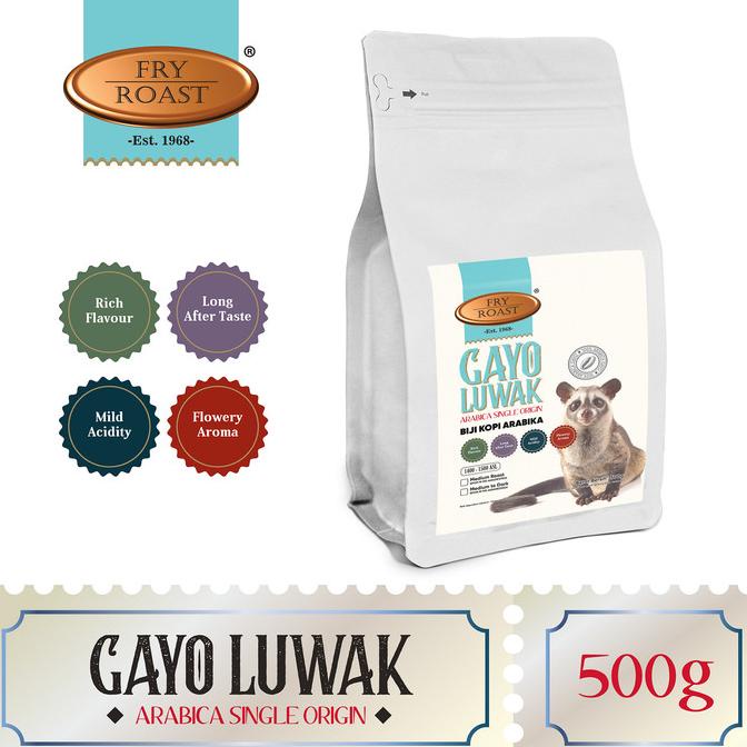 

[BISA COD] KOPI ARABIKA GAYO LUWAK LIAR 500 GRAM BIJI DAN BUBUK