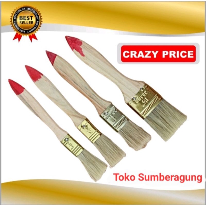 kuas cat besi kuas cat kayu kuas cat kecil puas cat kuas cat 1/2" kuas cat 3/4" kuas cat 1" kuas cat