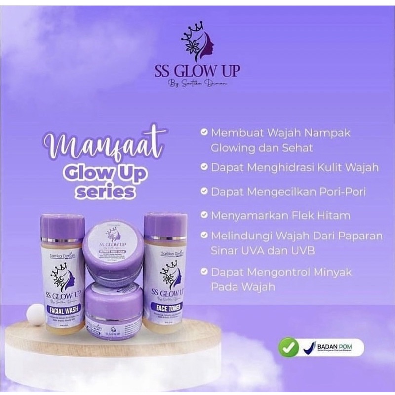 Paket Glow Up (SS GLOW UP By Sartika Diman Skincare)