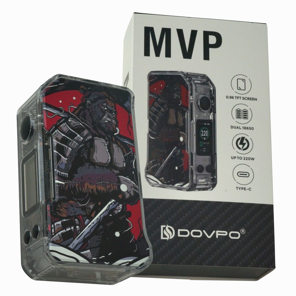 Jual Mod Vape DOVPO MVP 220W Ape Transparent Authentic By Dovpo ...