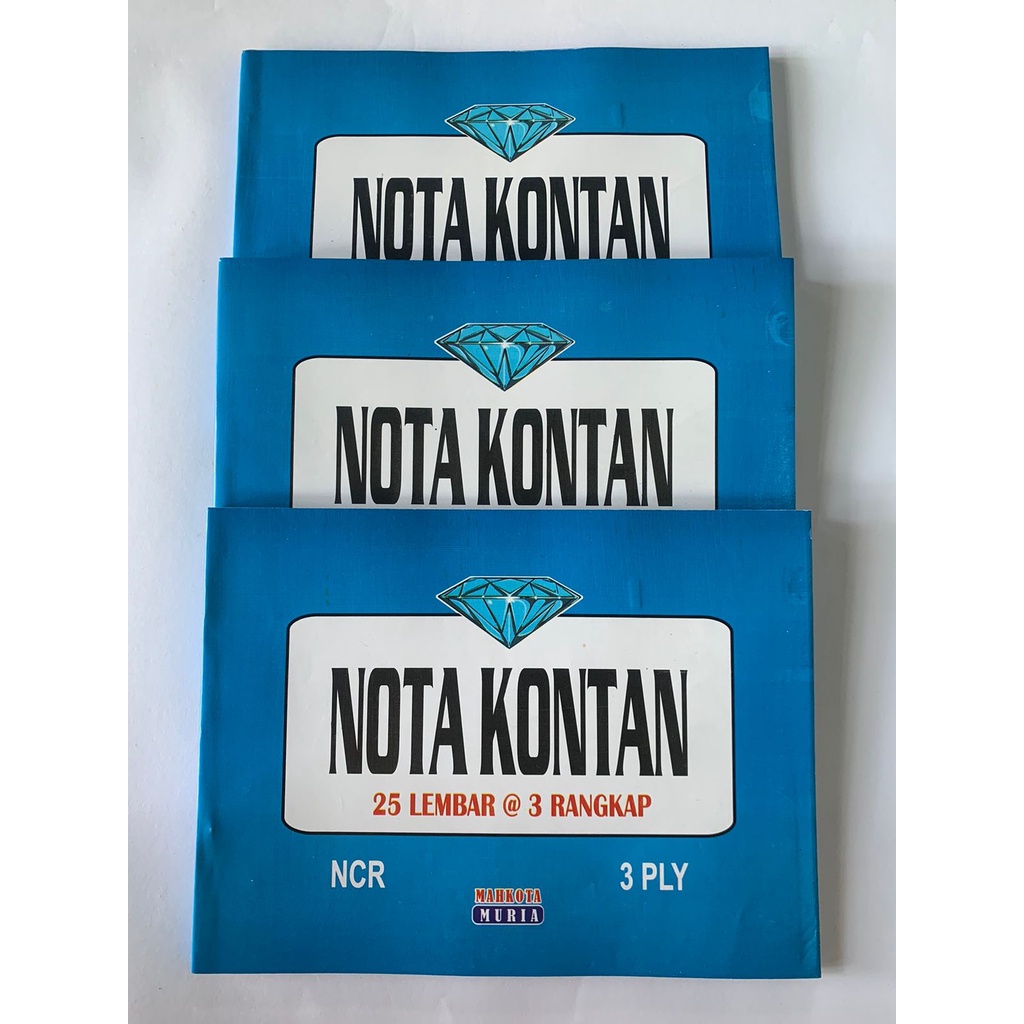 

NOTA 3 PLY BESAR, NOTA KONTAN LANDSCAPE