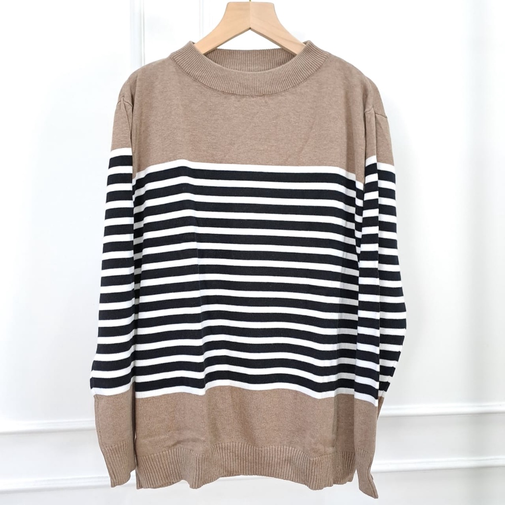 Kara Sweater Blouse Rajut - Atasan Rajut Cotton Knit Premium Wanita (316)