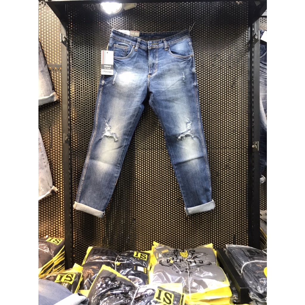 CELANA PANJANG SOBEK PRIA / CELANA STRECTH NEO WANGLER