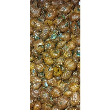 

makaroni keong pedas gurih daun jeruk 500g