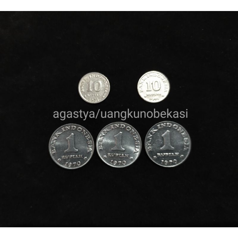 paket mahar Rp 23 rupiah logam seserahan unik jadul