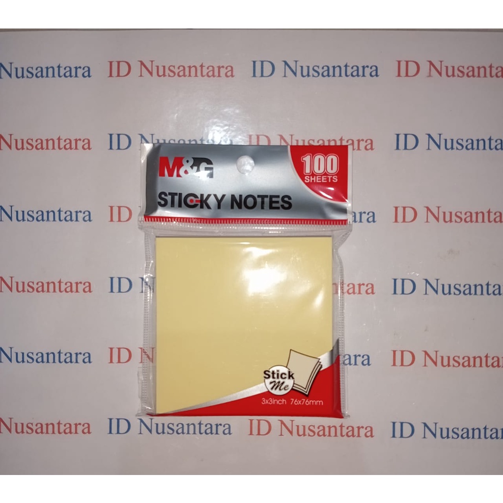 

Memo Stick / Sticky Note / Kertas Memo Kuning 3x3 Inch