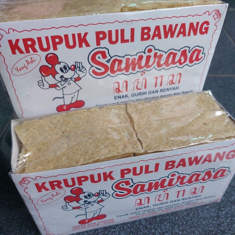 

KRUPUK Puli Bawang Samirasa 400gr tanpa pengawet