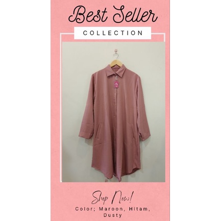 Tunik Saykila Premium/Tunik Jumbo polos/Tunik polos