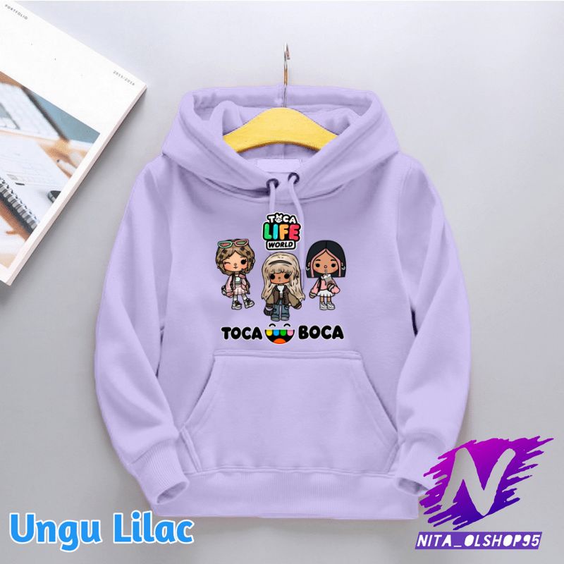 sweater hoodie anak toca boca toca life world