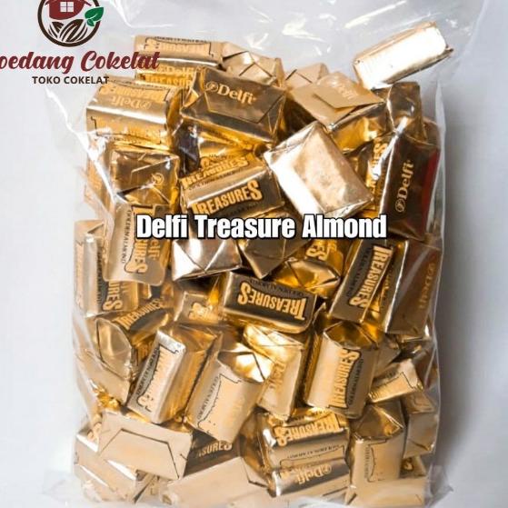 

Termurah Coklat Delfi Treasures Almond Cookies 1KG (96PCS)