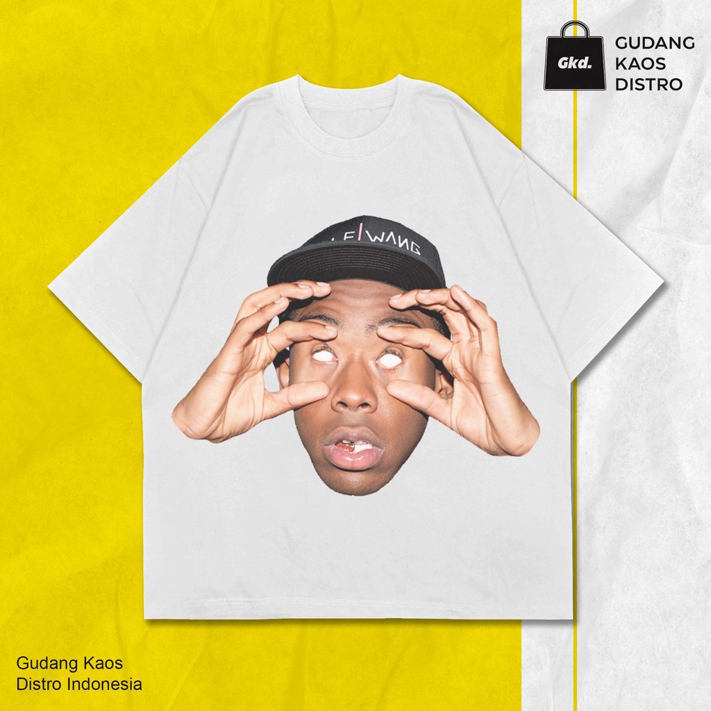 GDPOSRPPTCGW1086 Kaos Distro Oversize Hiphop Tyler The Creator Golf Wang Kaos Pria Oversize Lengan P