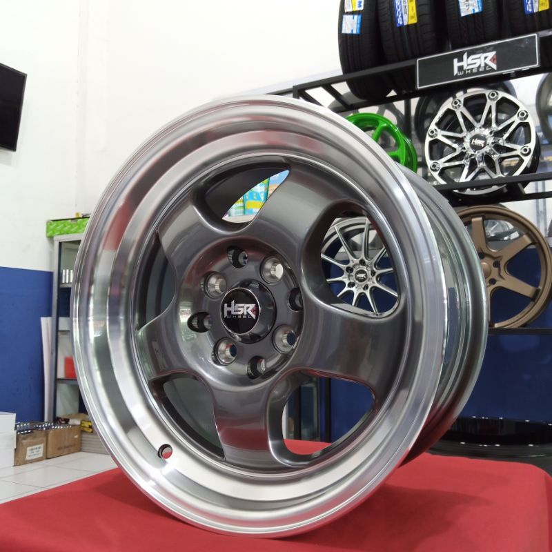Velg Celong Pelak Racing Hsr Brisket Ring 15 Brio Avanza Sigra Vios Jazz Yaris dll Toko Velg Pekanba
