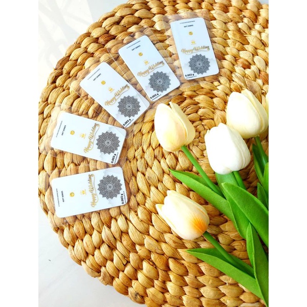 Emas Gift Series Baby Gold 0,002 gram HAPPY WEDDING