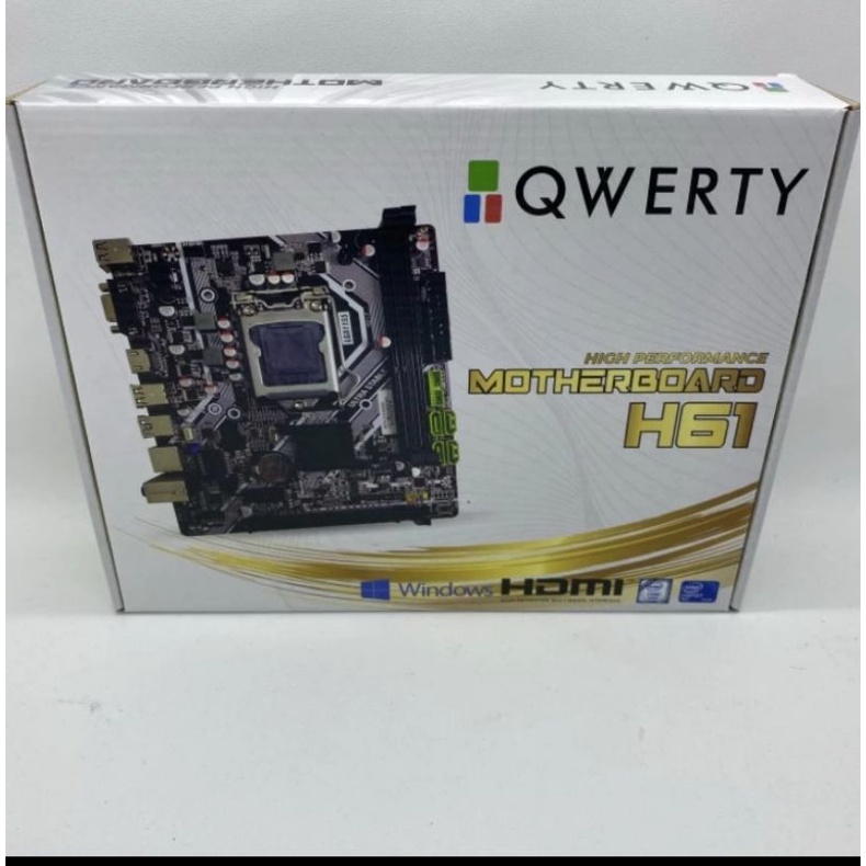 MOTHERBOARD QWERTY H61 LGA 1155