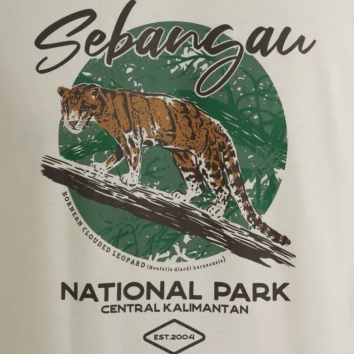 bismillahEIGER SEBANGAU NATIONAL PARK TEES kaos baju t-shirt t