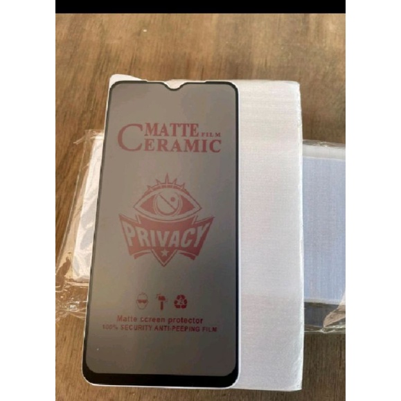 CERAMIC MATTE SPY / PRIVASI 100D REALME NARZO 50i, NARZO 30A, REALME 7 / 7i