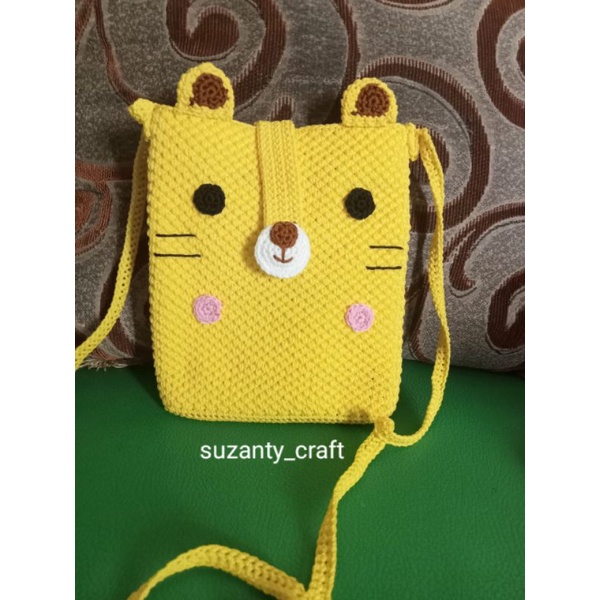 Tas Hp Rajut Karakter