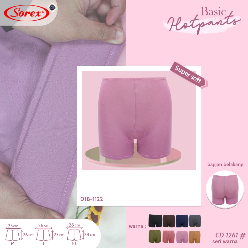 Celana dalam wanita 1261 Short Basic Sorex