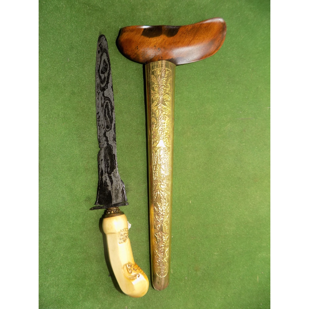 keris patrem brojol pamor tambal kul buntet era pajajaran