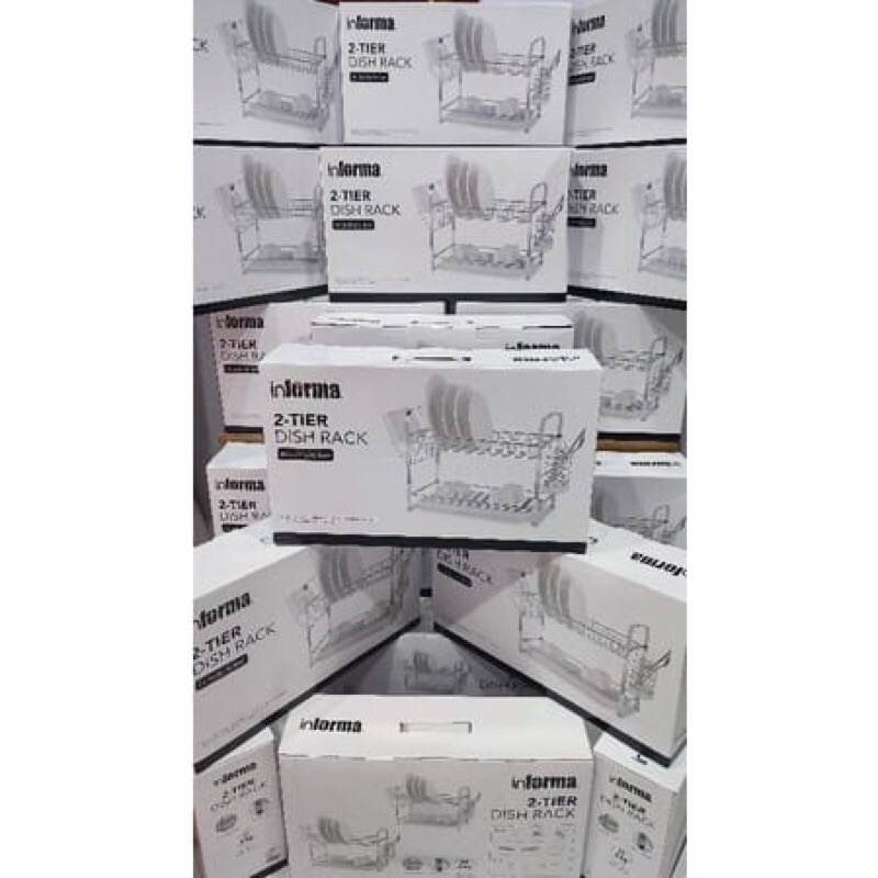 INFORMA DISH RACK STARLIGHT / RAK PIRING INFORMA STARLIGHT