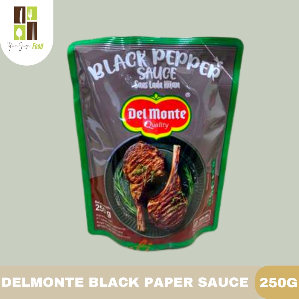 Del monte/delmonte Sauce/Saus Penyedap Rasa  250g [Barbeque/Korean Barbeque/Spaghetti/Black Paper]