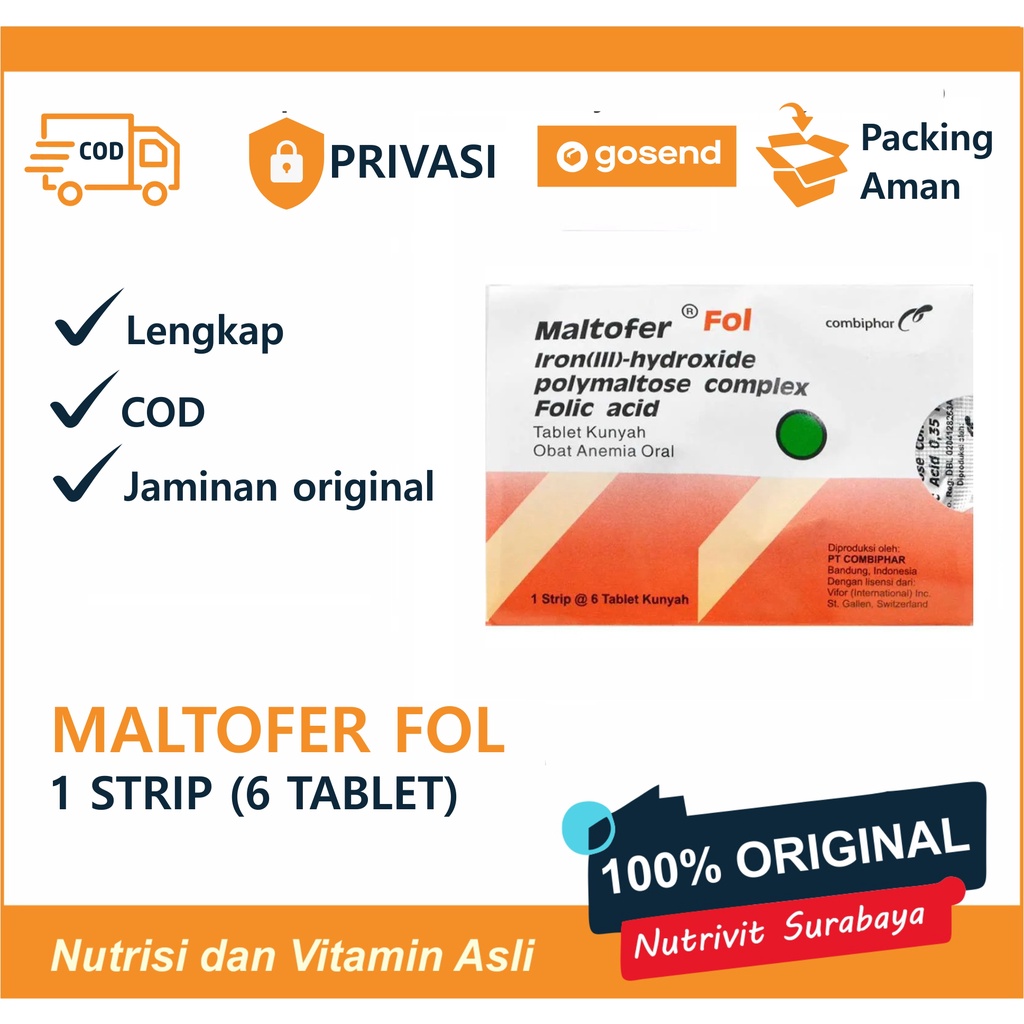 MALTOFER CHEWABLE 1 STRIP / 1 BOX