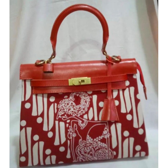 TAS BATIK PREMIUM/TAS BATIK LUKIS WAYANG /TAS MEWAH BATIK