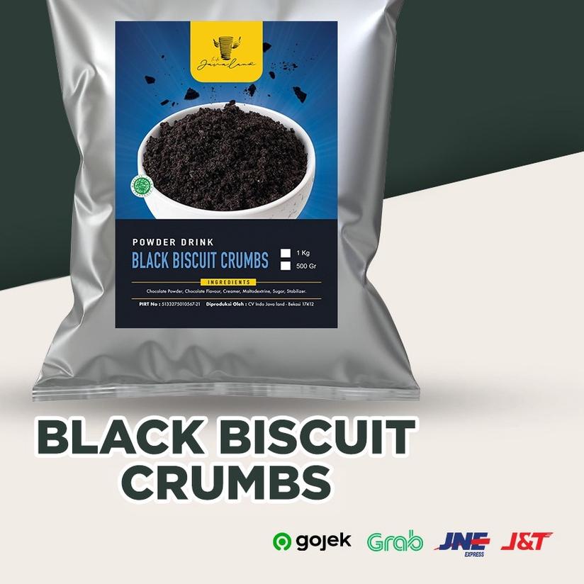 

READY ✅Topping Black Biscuit Crumbs 1 Kg Javaland|SQ1