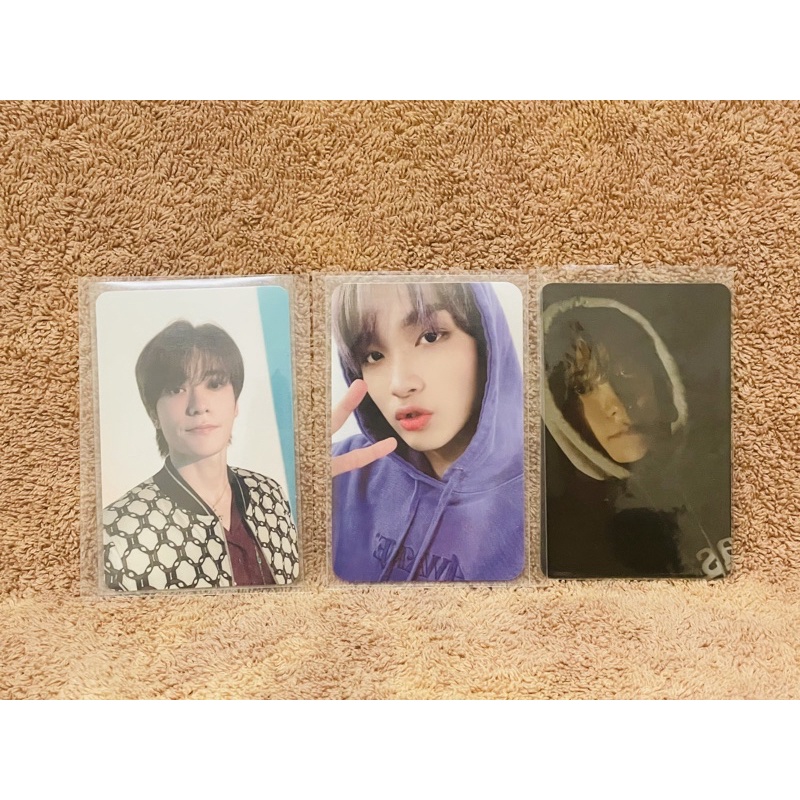 pc photocard nct dream haechan hoodie ungu sg21 pair nct 127 jaehyun poetic kihno favorite, jaehyun 