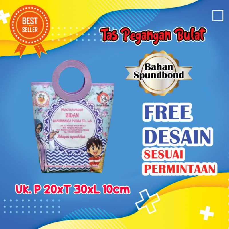 TAS SOUVENIR BIDAN/TAS BIDAN PARTUS/SOUVENIR LAIRAN