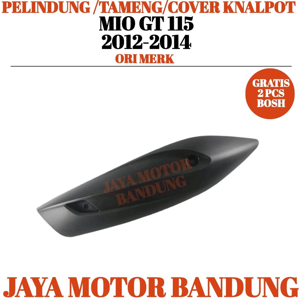 TAMENG KNALPOT MIO GT 115
2012-2013 -2014 TUTUP COVER PELINDUNG KNALPOT  MIO SOUL 115 GT