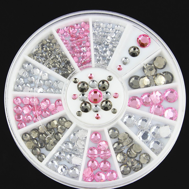 Pretty Nail Whell Nail Art/ Hiasan Kuku 3d Nail Art Diamond / Aksesoris Nail Art 3d Diamond