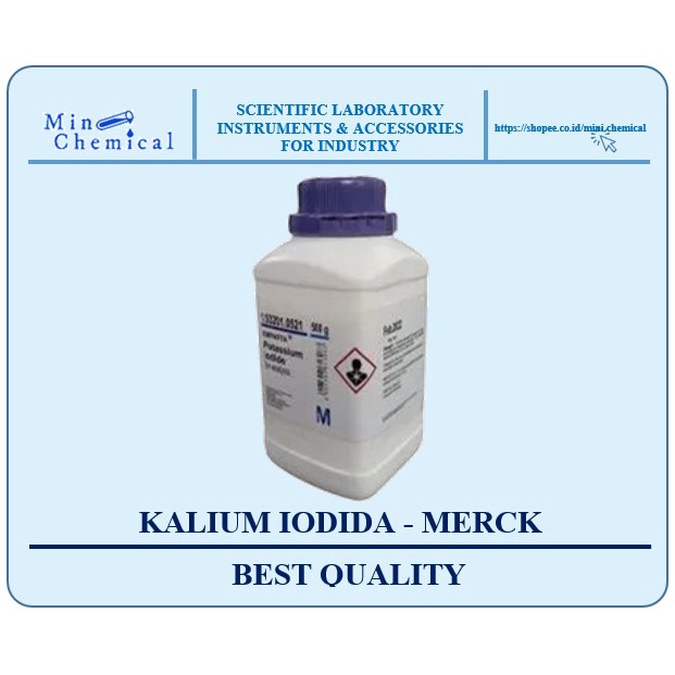 Jual [MERCK] Kalium Iodida / Potasium Iodida / Potassium Iodide / KI
