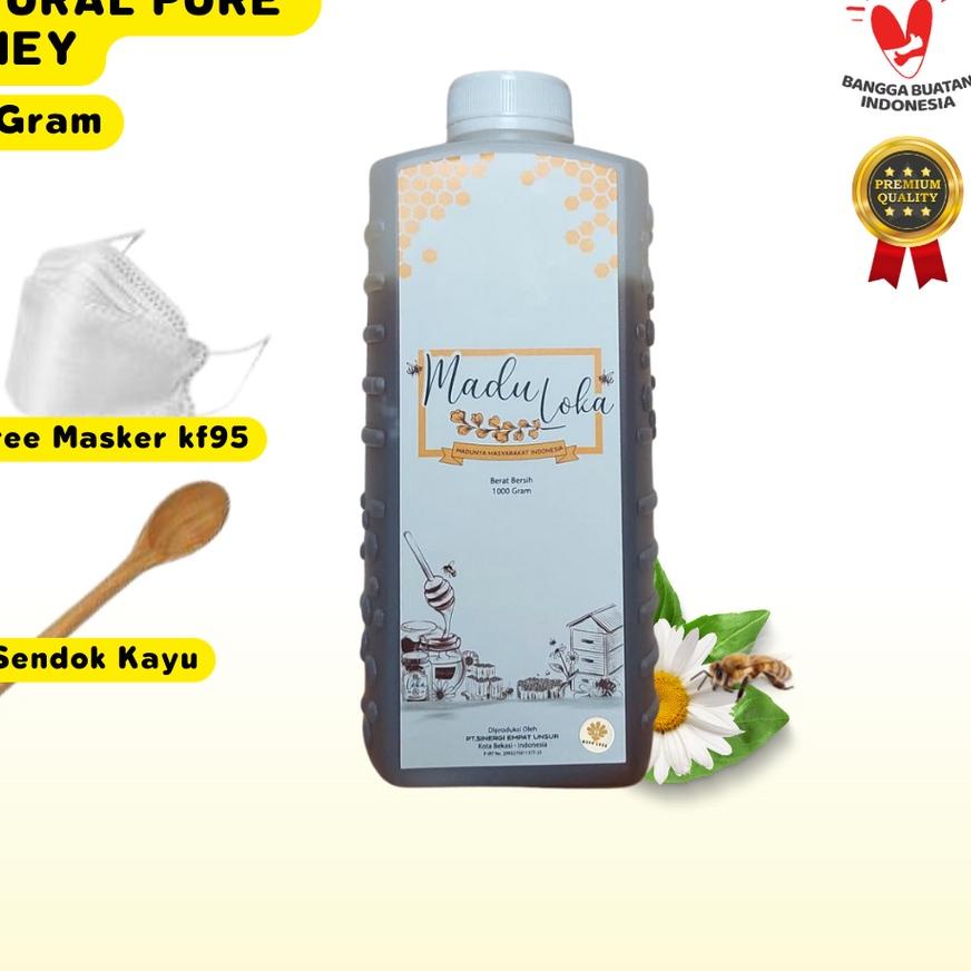 

BAYAR DITEMPAT✔️Madu loka Madu Murni Asli 1Kg (Manis) Pure Naturan Raw Honney|RA6