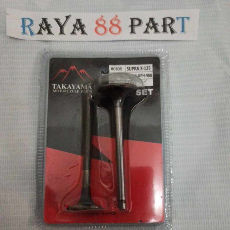 klep in ex supra x 125 klep set in/ex supra x 125