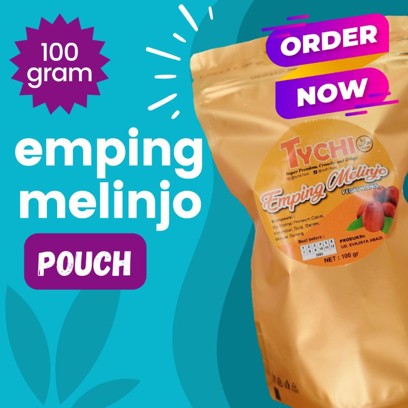 

Emping Melinjo Pedas Manis Topless 100 Gram