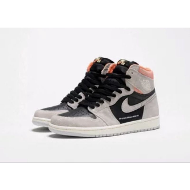 Nike Air Jordan Retro High OG Neutral Grey Hyper Crimson