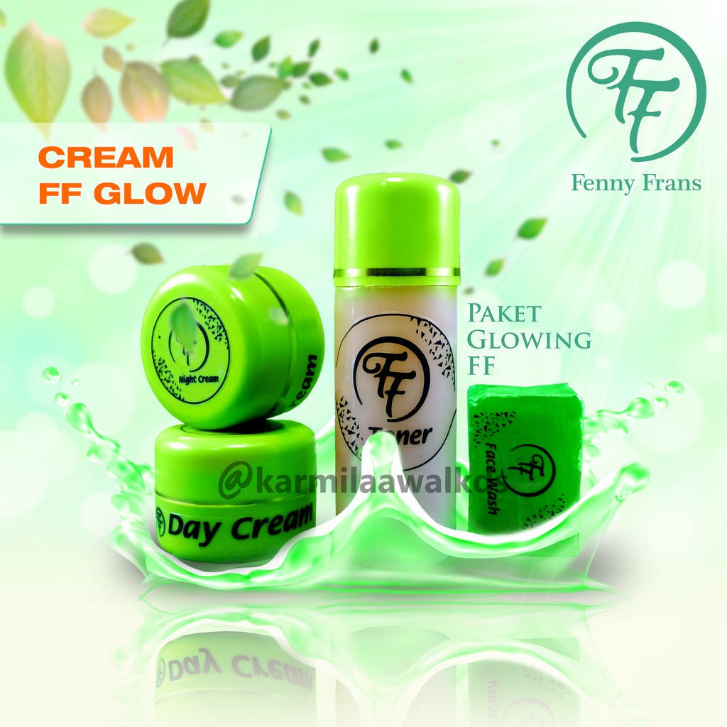 Cream FF Glow 4 in 1 - Krim Hijau Paket Glowing by Fenny Frans