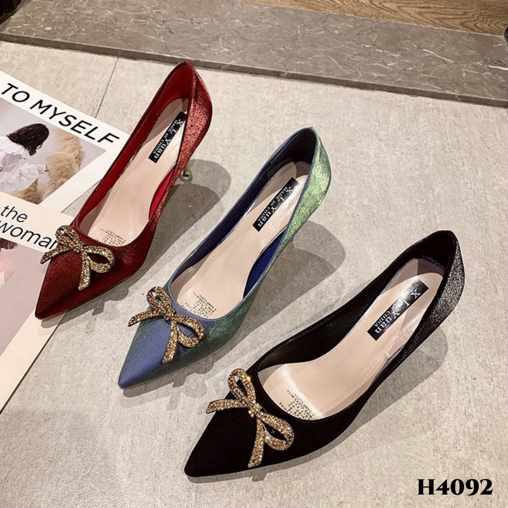 WYN SEPATU HEELS STILLETO FASHION KOREA H4092