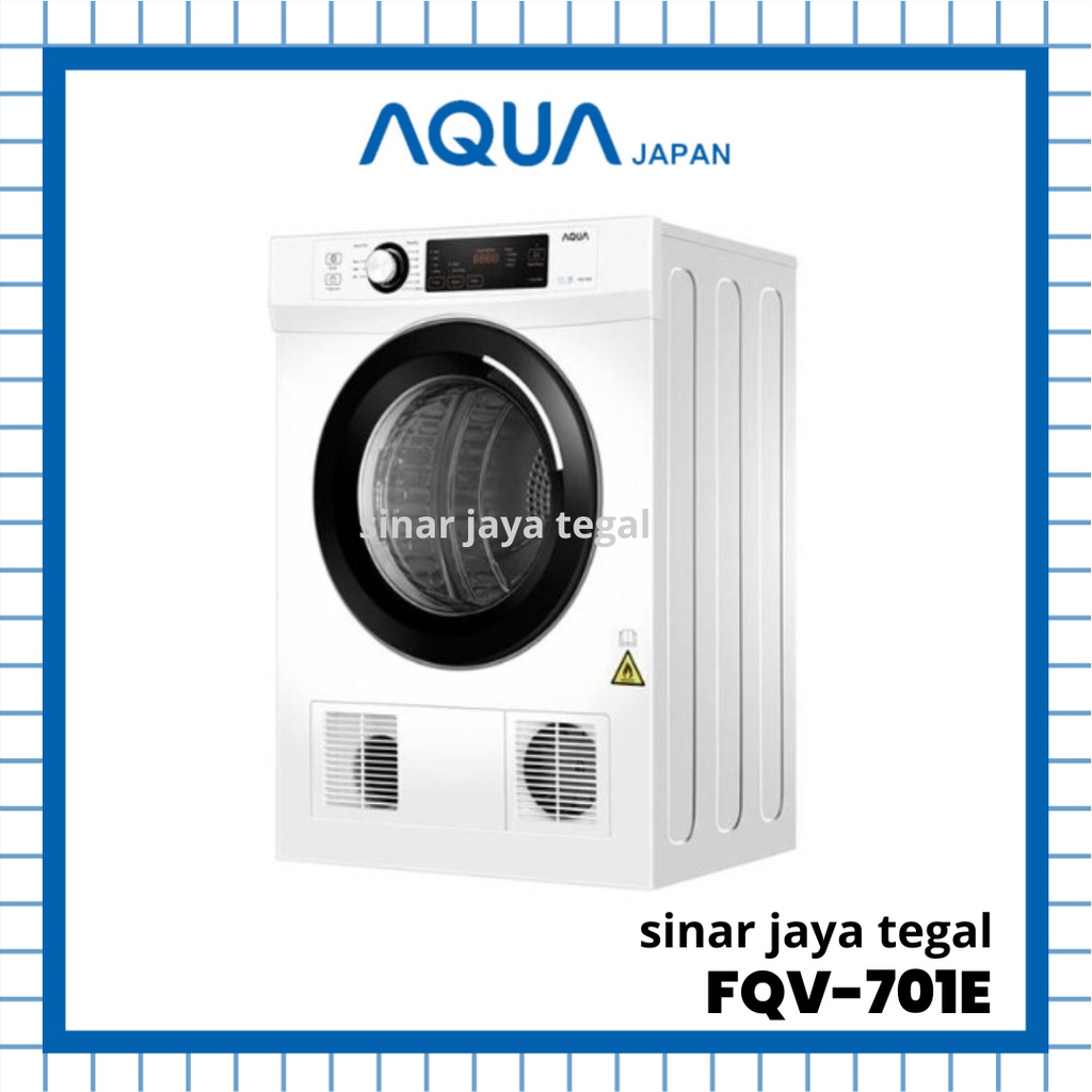 DRYER AQUA FQV-701E Mesin pengering pakaian laundry listrik 7 KG