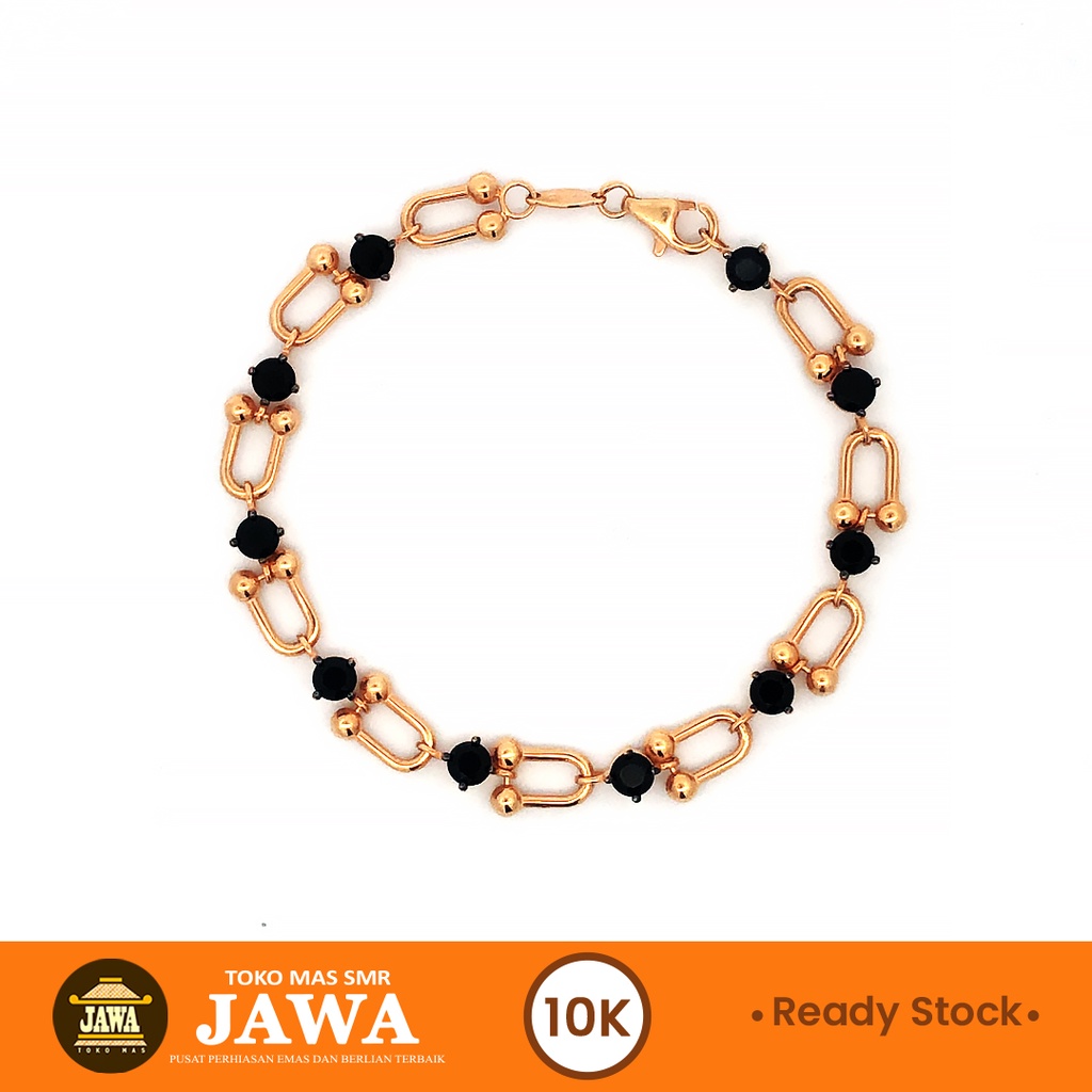 Jual Gelang Emas Bracelet Giyoni Kadar 10k Toko Mas Jawa Shopee Indonesia