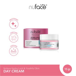 (HERBORIST) NUFACE NUGLOW HYDRA LOCK &amp; YOUTHFUL SKIN day cream 15gr