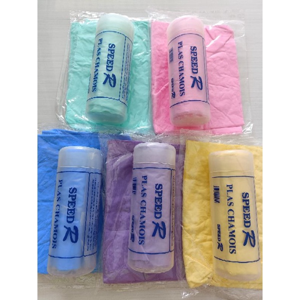 lap kanebo speed r original super jumbo berserat tersedia 5 warna + tabung (lap speed r 5 warna)