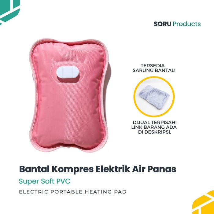 Bantal Terapi Kompres Air Panas Elektrik / Portable Water Heating Pad