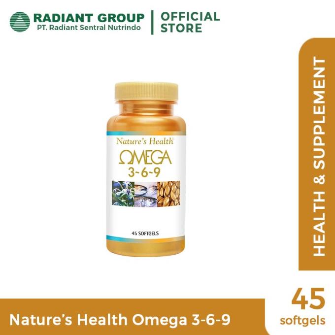 Nature'S Health Omega 3-6-9 45 Softgels