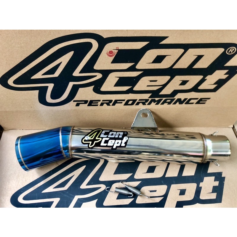 Silencer Knalpot 4Concept Original / Knalpot Racing 4Concept / Knalpot Pipe On / Knalpot Thailand / 