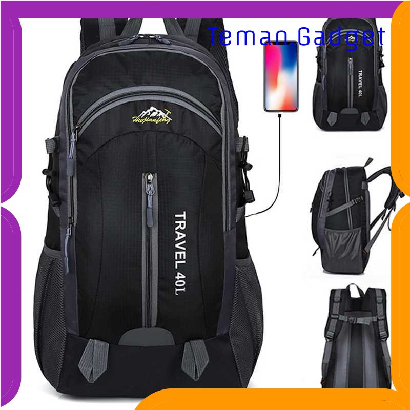 TG - TRV Tas Gunung Travel Outdoor Waterproof 40L with USB Port - ST31