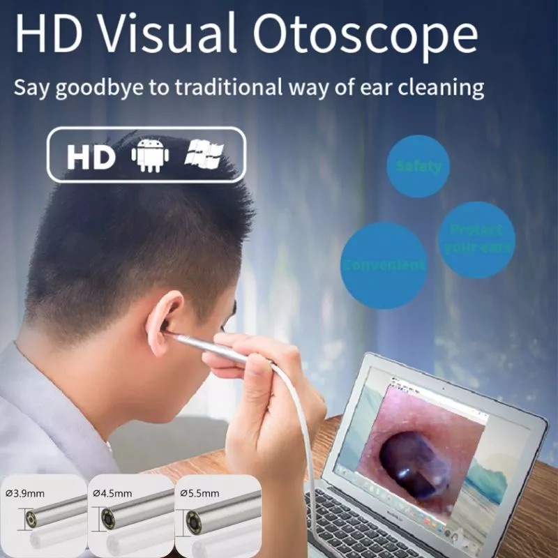 NA - Pembersih Telinga Anak Kamera - USB Camera Ear Cleaning Endoscope i95