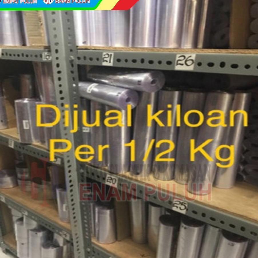 

(U-M5M-㊛) Plastik Shrink Sreng segel kiloan kg film pvc thermal wrap wrapping pasti dikirim